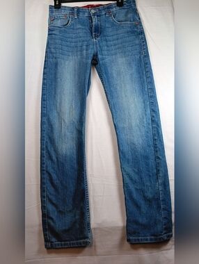 Levis 514 Classic Men's Blue Denim Jeans 28 X 30 With Adjustable Waist